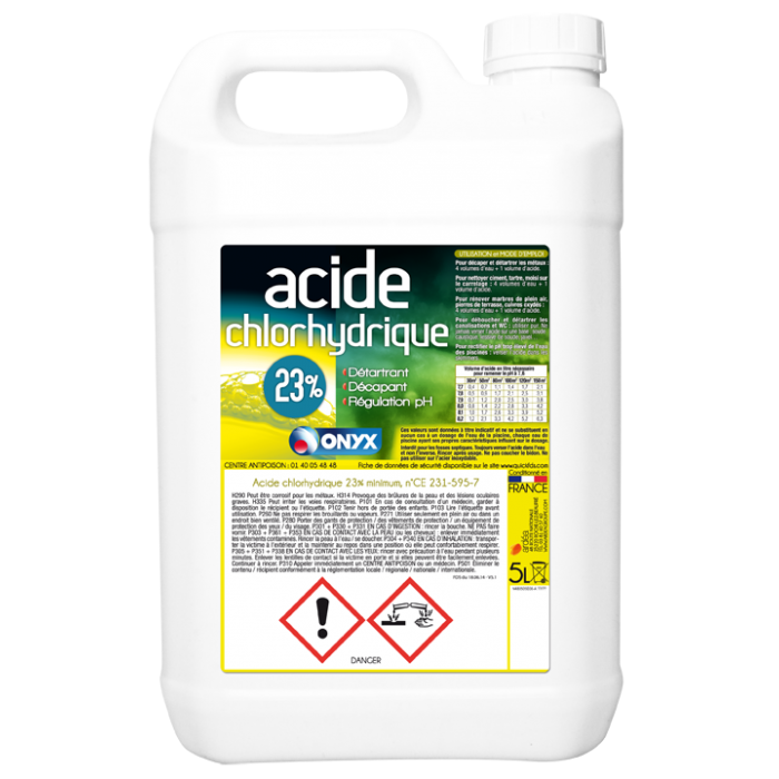 Acide Nitrique 53% - Bidon de 20 L